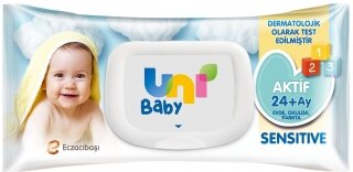 Uni Baby Aktif Sensitive Islak Mendil Islak Mendil kullananlar yorumlar